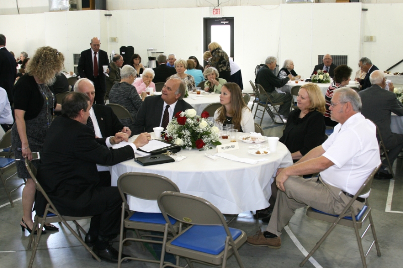 Uncle Bill - Mark Alyssa, Janet and Bob at Funeral Reception